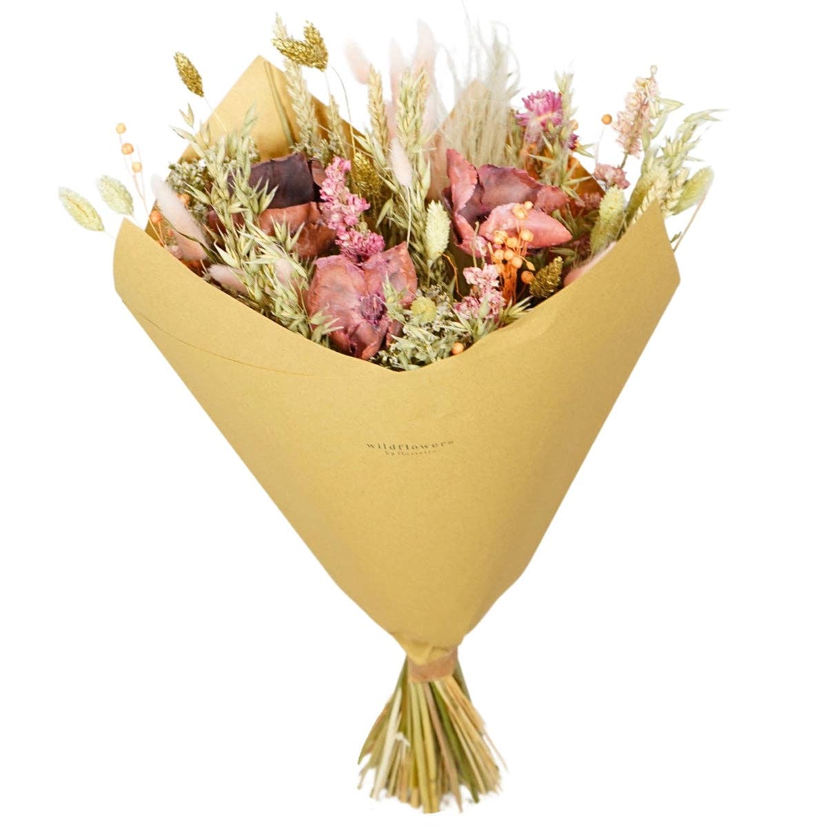Dried Flowers - Classic Bouquet Pink - Valentines Day