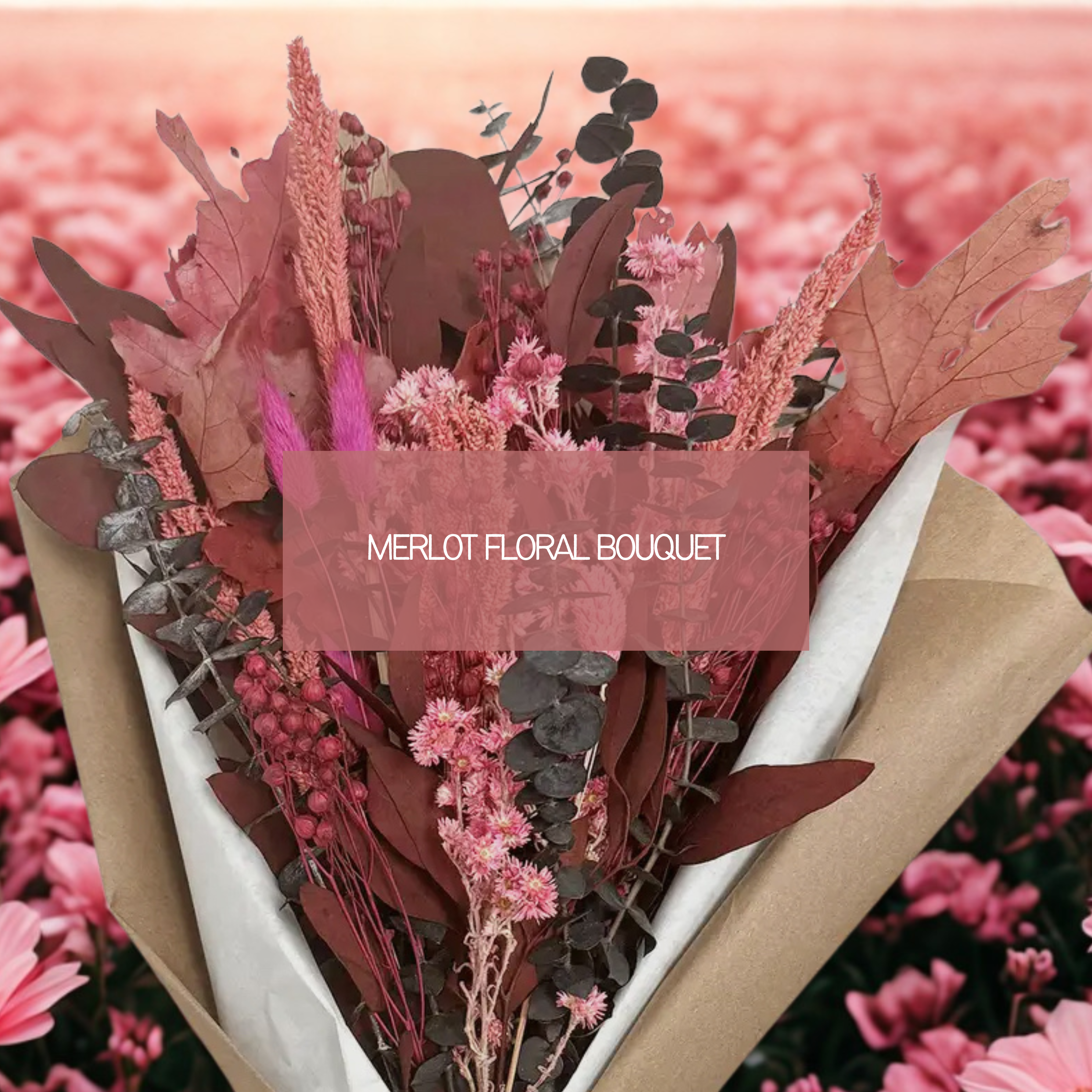 Merlot Summer Floral Bouquet