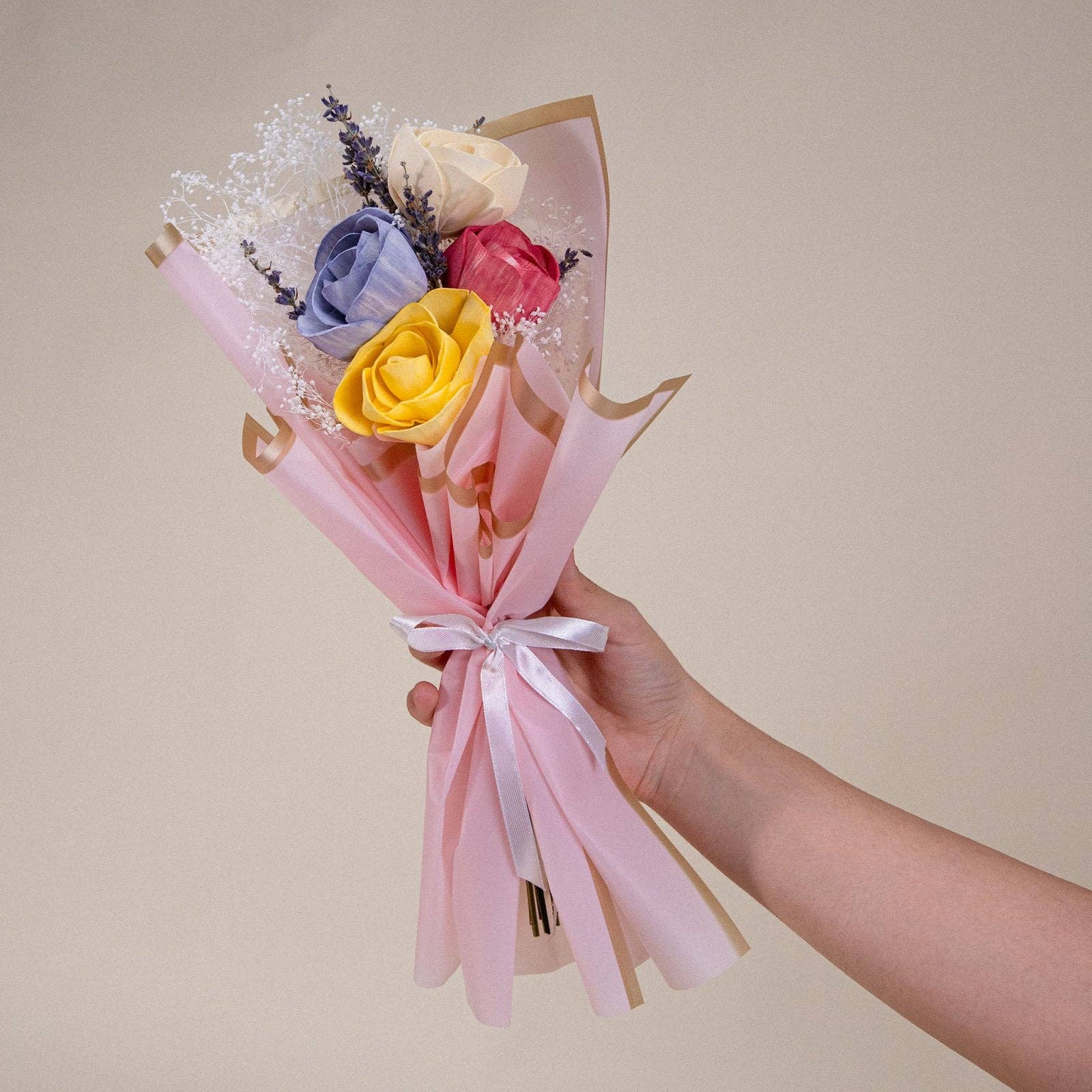 Pastel Sweetheart Finished Bouquet