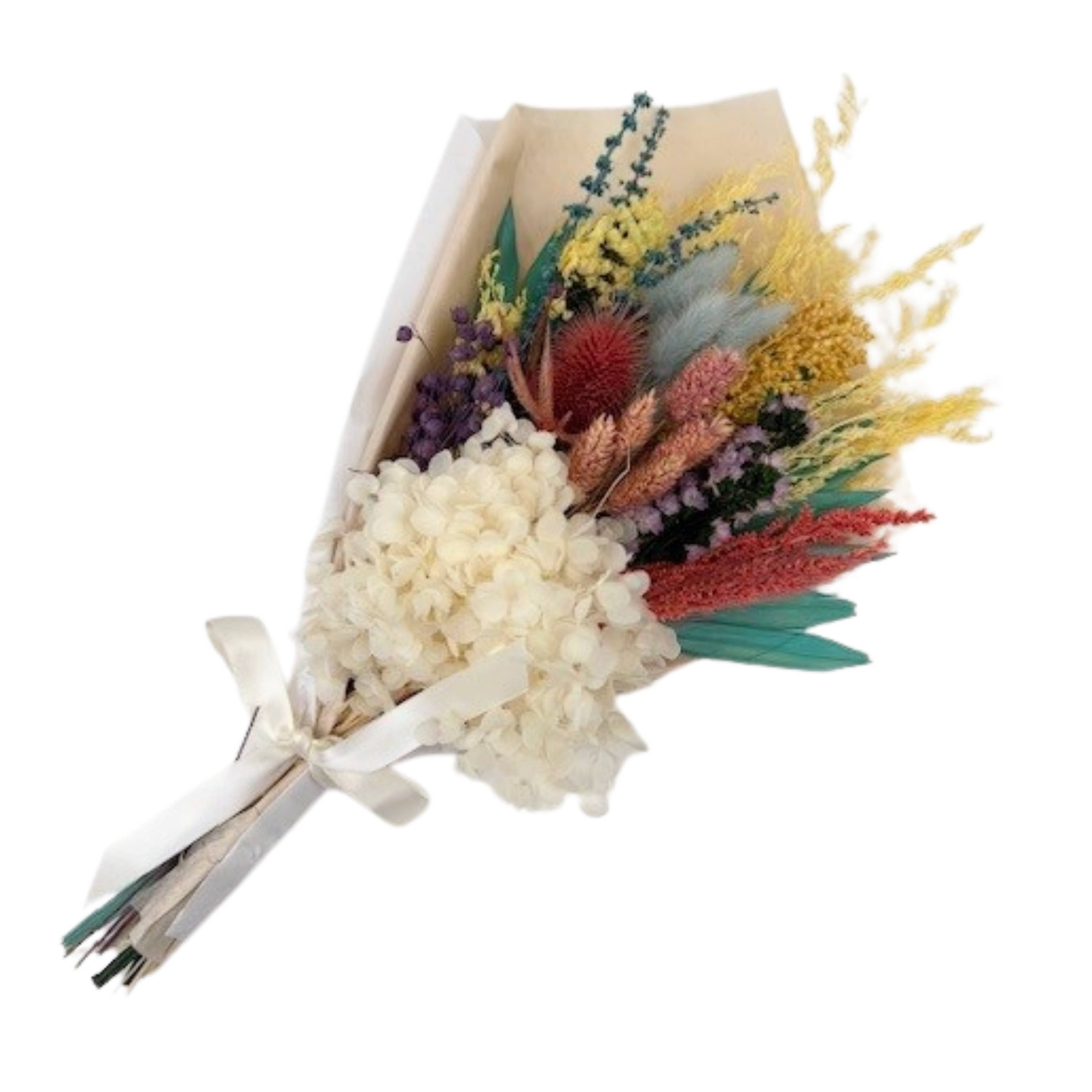 Dried Spring Florals Bouquet 18in