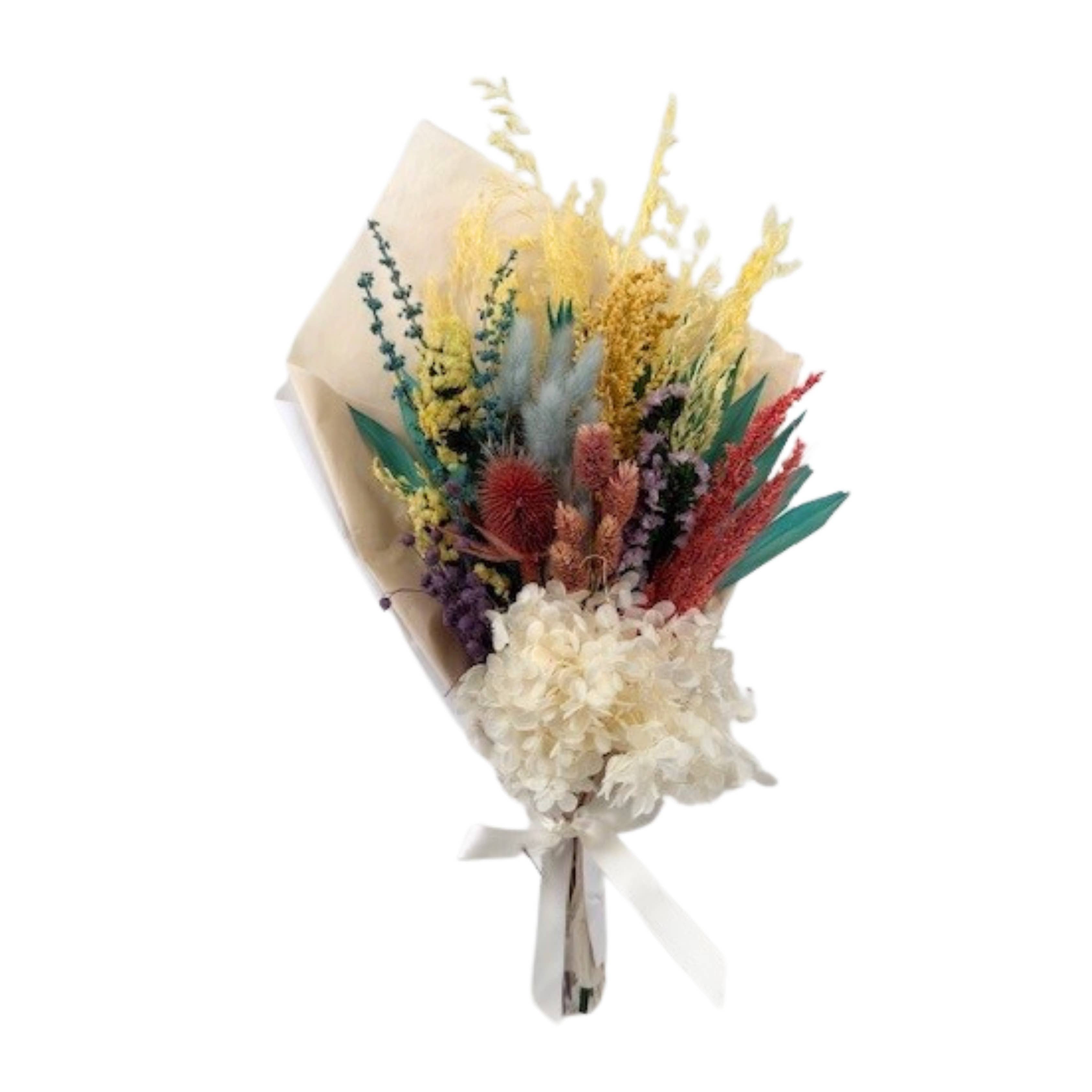 Dried Spring Florals Bouquet 18in