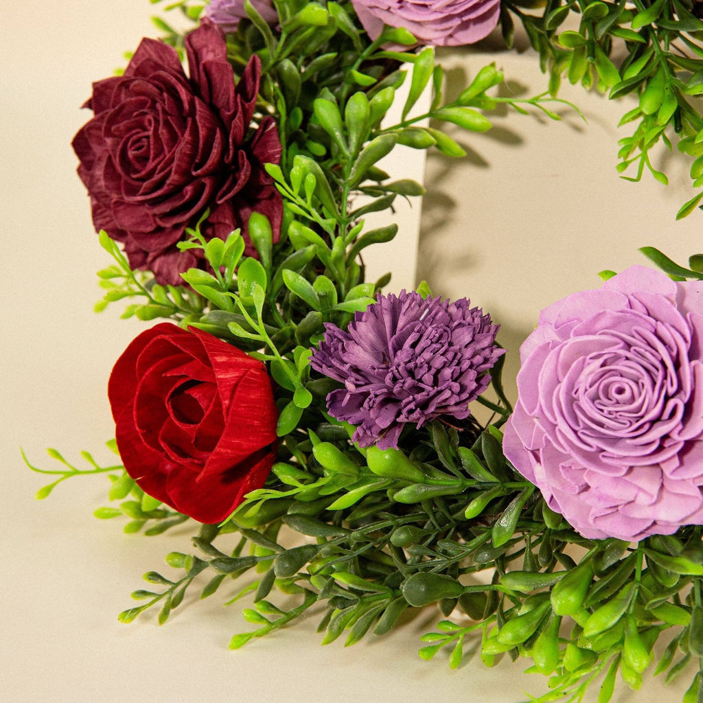 12" Wreath - Lilac Ember