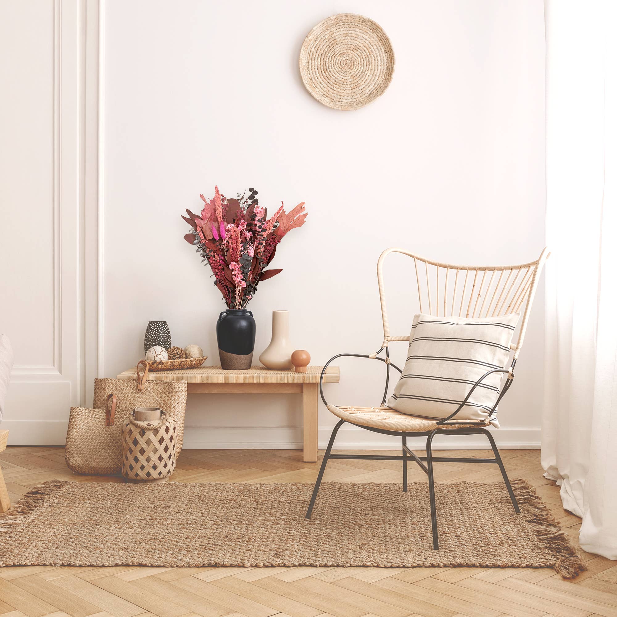 Merlot Summer Floral Bouquet