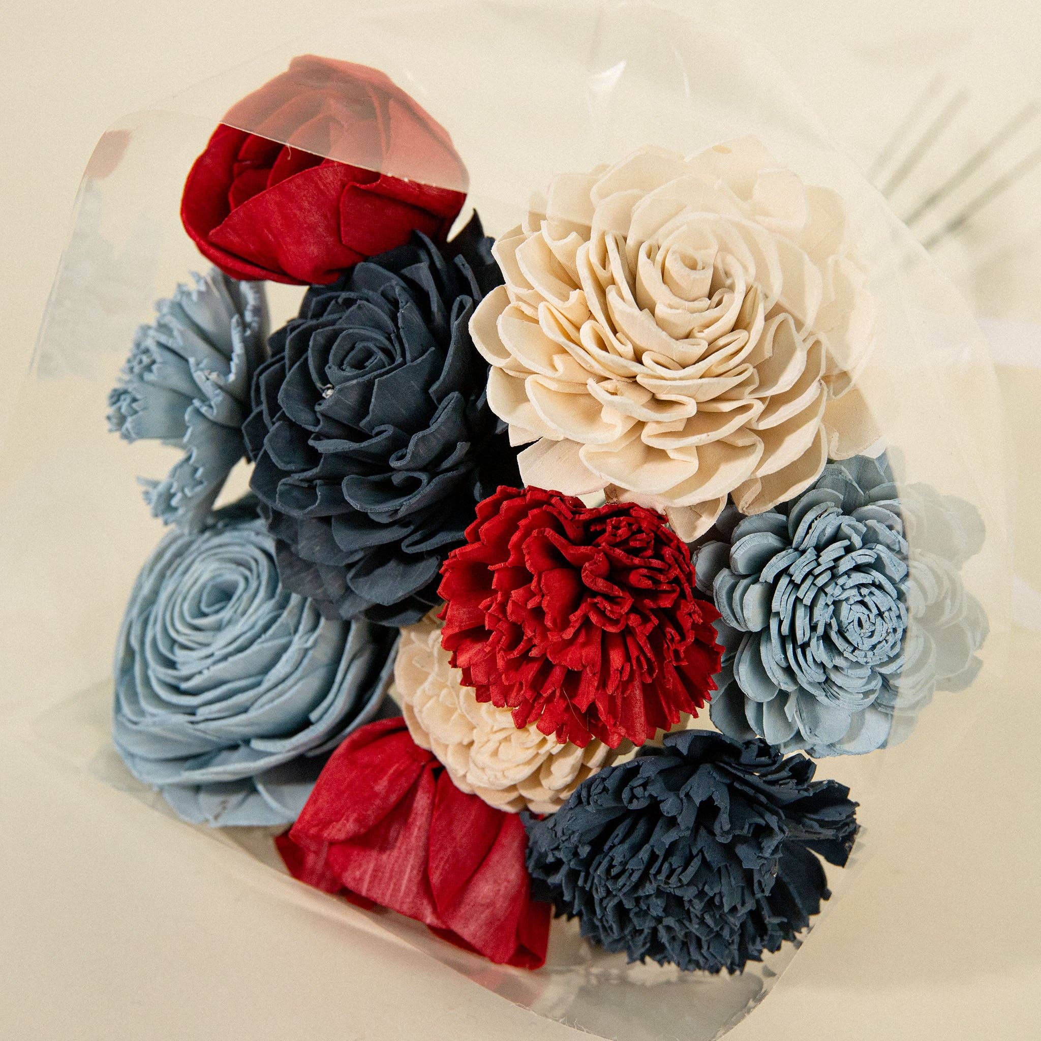 Colored Small Bouquet - Frost & Flame