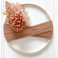 Dried Flowers Macramé Wreath
