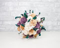 Mulberry Dreams Finished Bouquet
