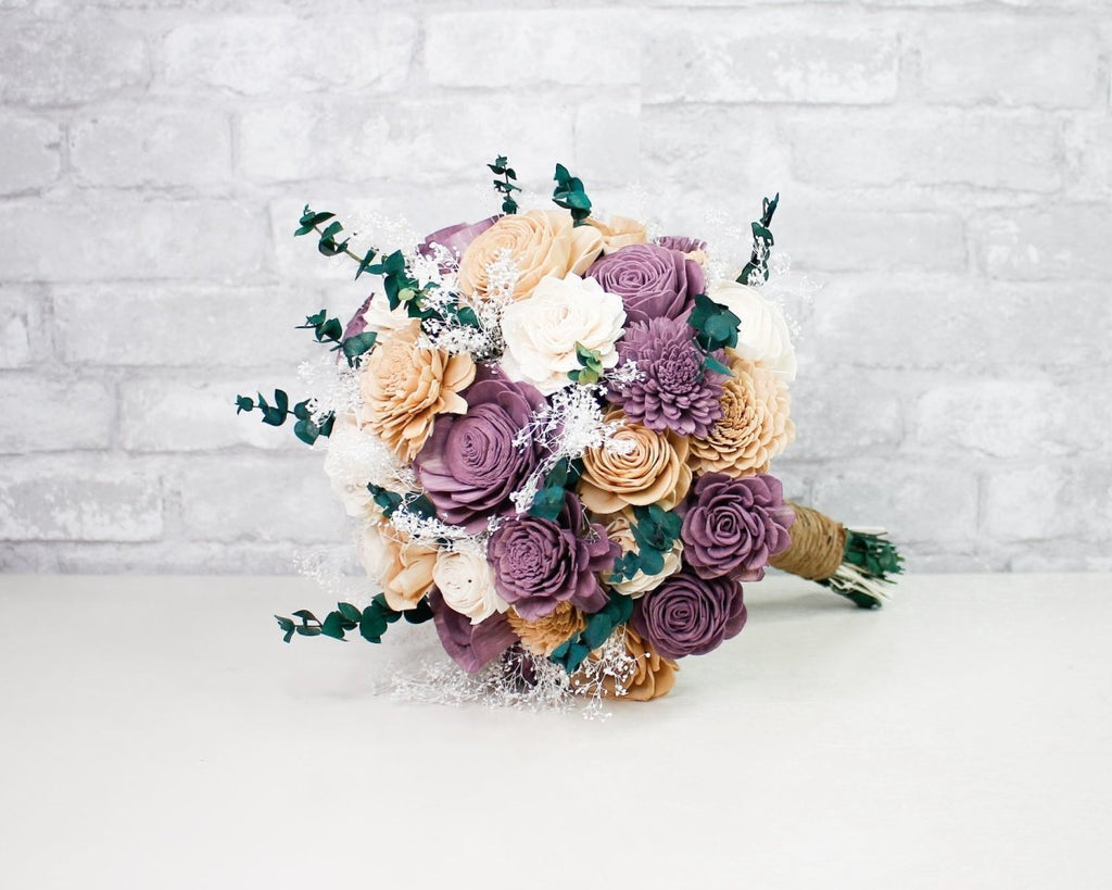 Mulberry Dreams Finished Bouquet