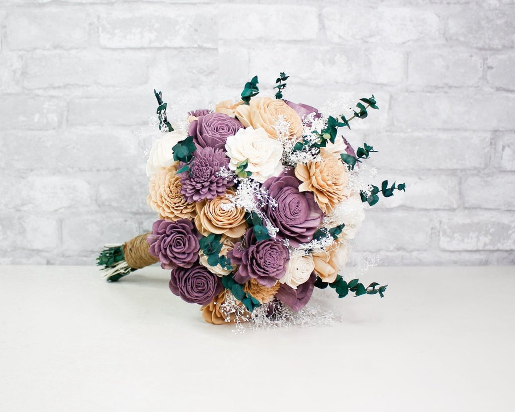 Mulberry Dreams Finished Bouquet