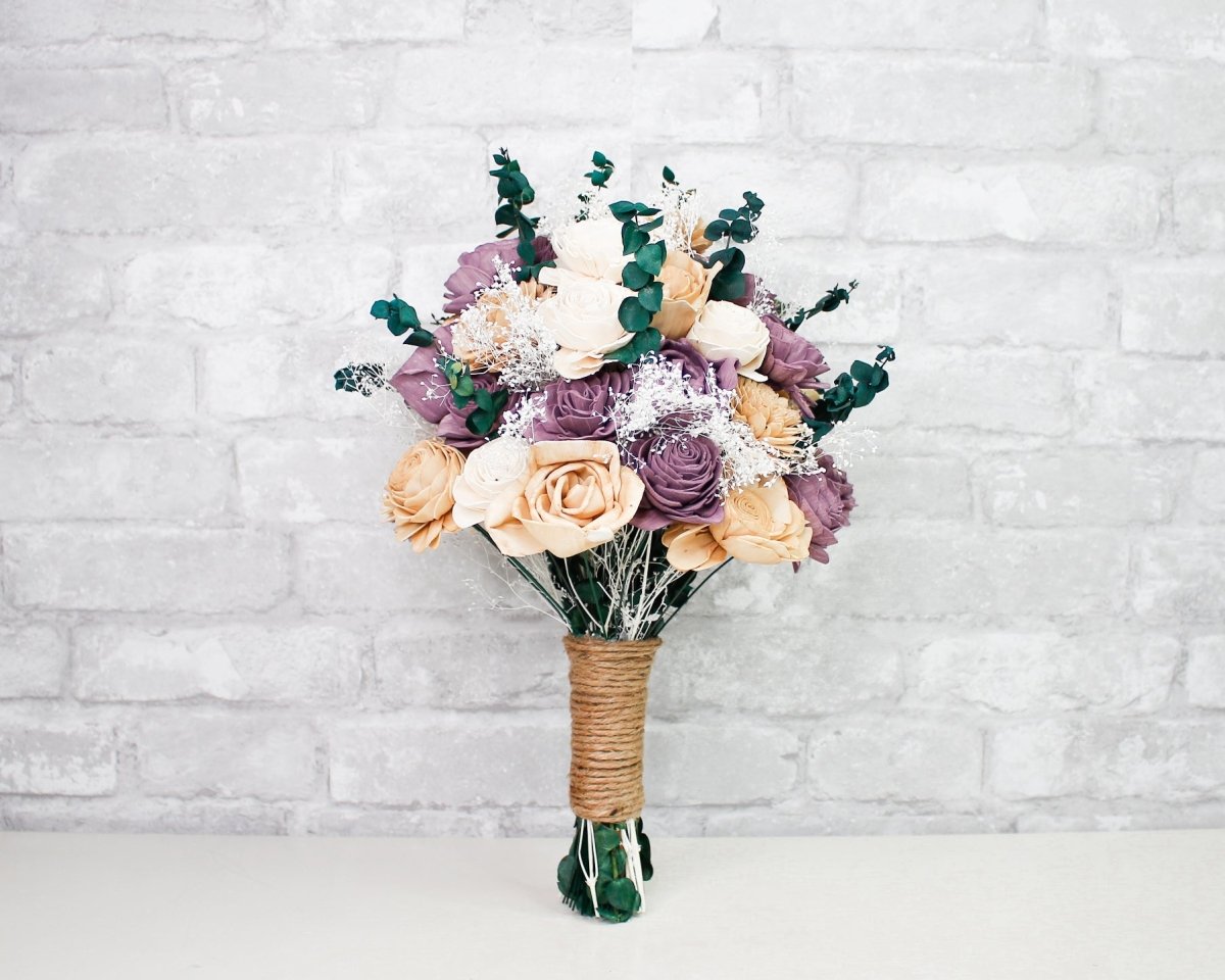 Mulberry Dreams Finished Bouquet