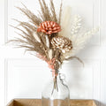 Pink & Neutrals Dried Flower Bouquet