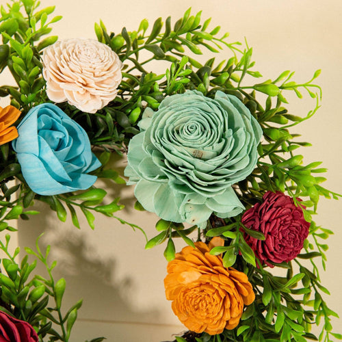 12" Wreath - Spring Breeze