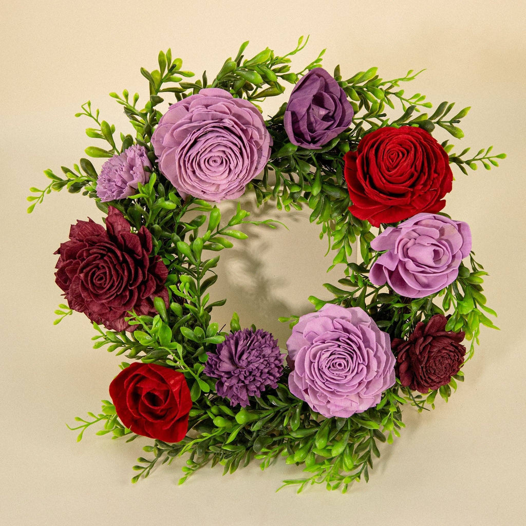 12" Wreath - Lilac Ember